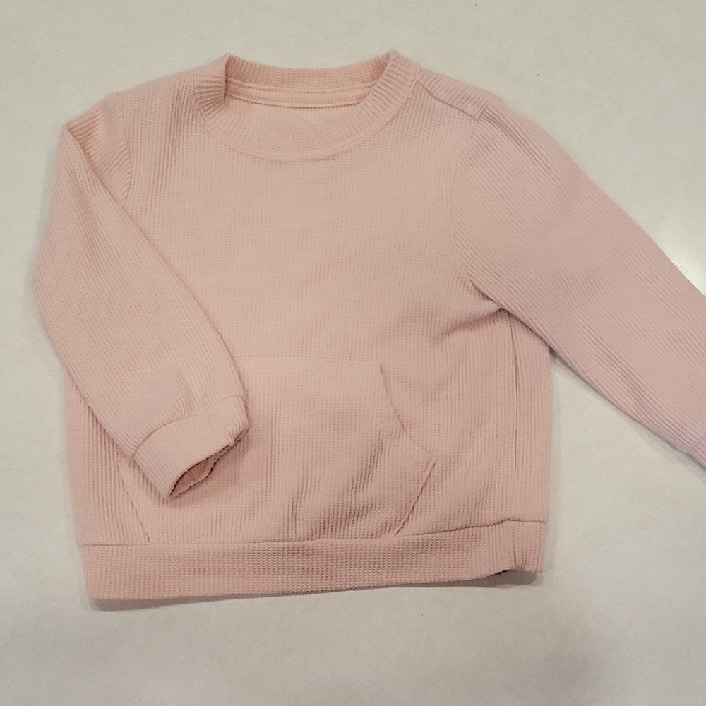Cat & Jack Light Pink Crew Neck Sweater